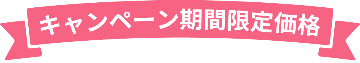 キャンペーン期間限定価格